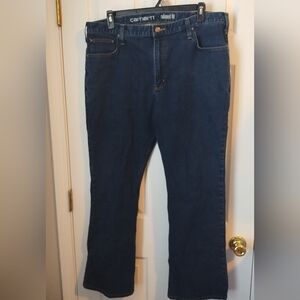 Carhartt Men's Rugged Flex Blue Jeans